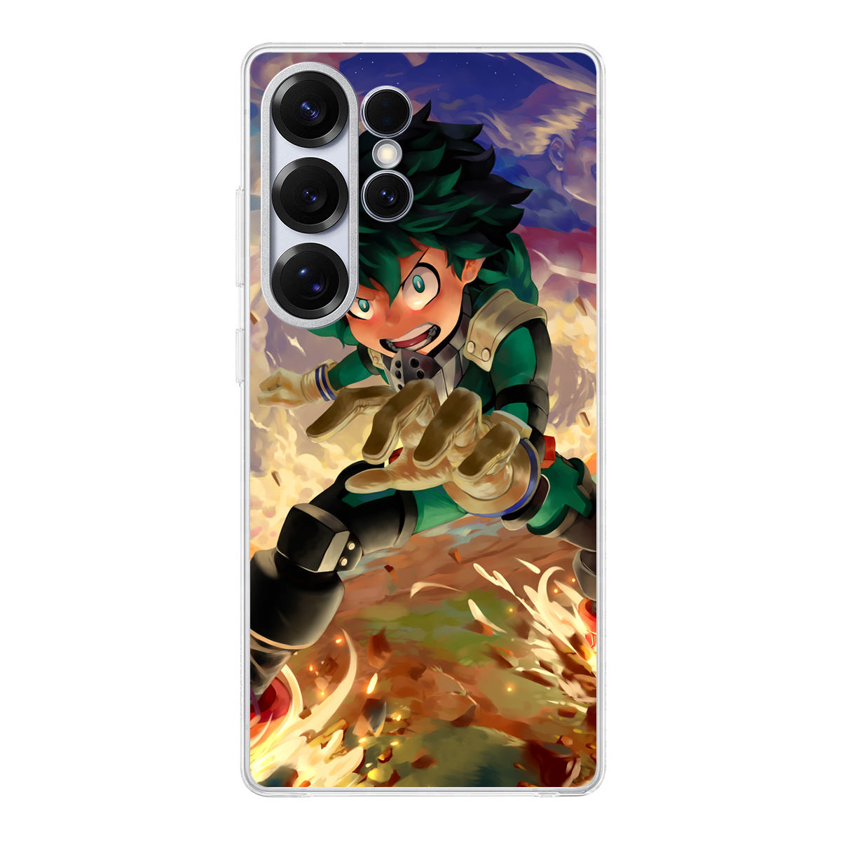 Boku No Hero Academia Deku Samsung Galaxy S25 Ultra Case