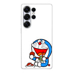 Doraemon Minimalism Samsung Galaxy S25 Ultra Case
