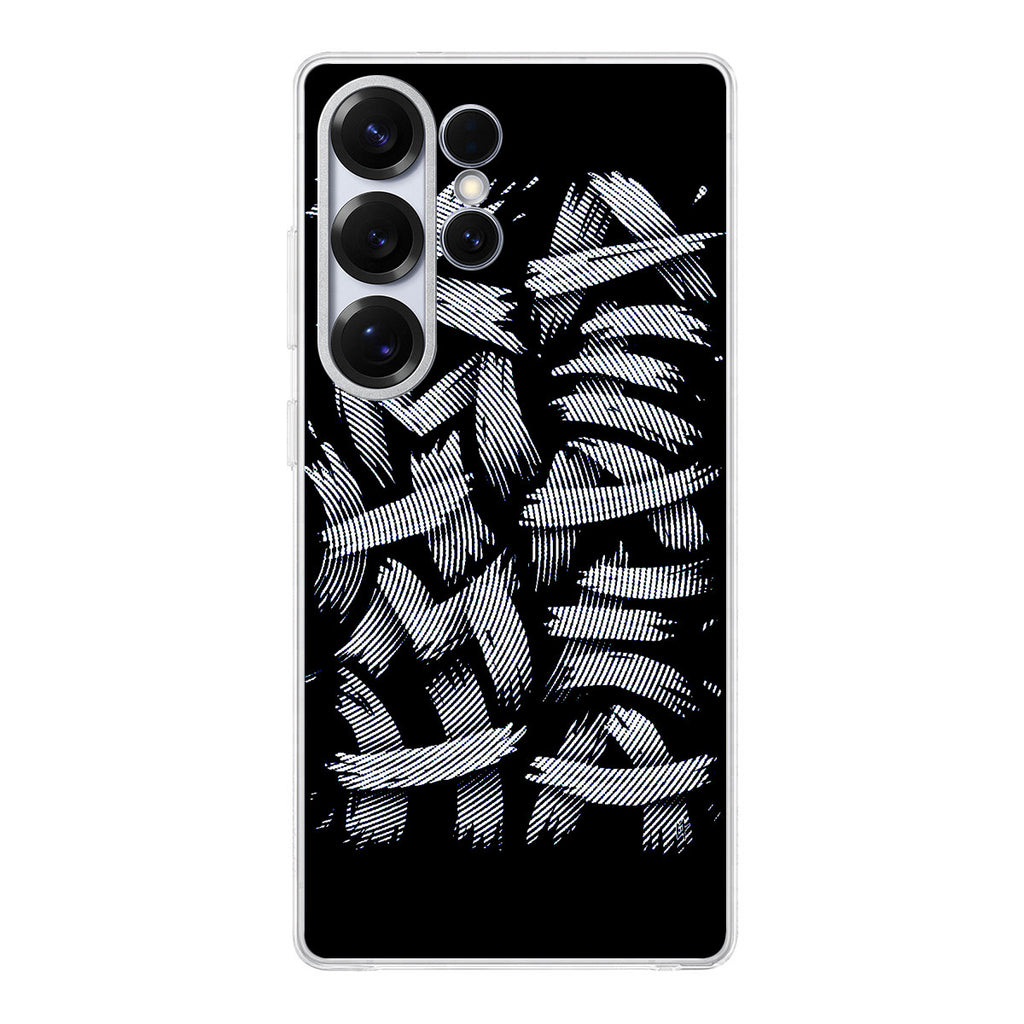 Dragon Ball Kamehameha Font Art Samsung Galaxy S25 Ultra Case