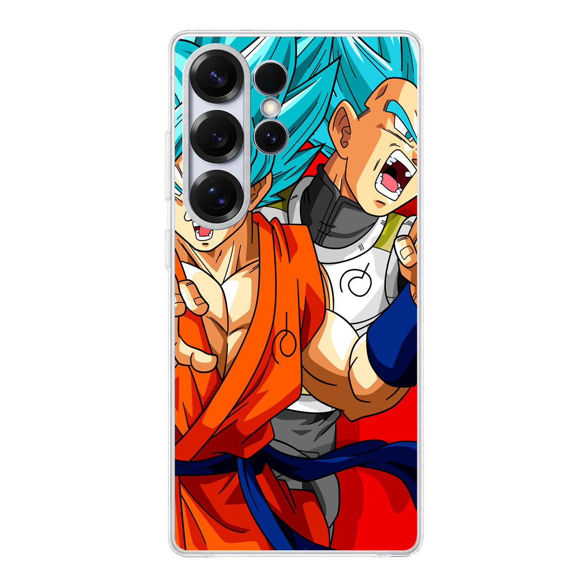 Dragon Ball Super SSGSS Goku And Vegeta Samsung Galaxy S25 Ultra Case