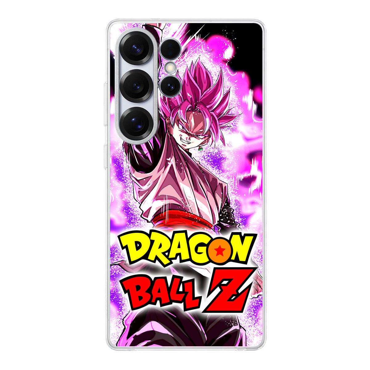 Dragon Ball Z Son Goku Black Rose Saiyan Samsung Galaxy S25 Ultra Case