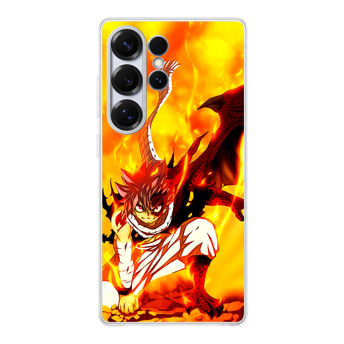 Natsu Dragneel End Samsung Galaxy S25 Ultra Case