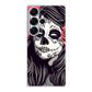 Girl Skull Flower Samsung Galaxy S25 Ultra Case