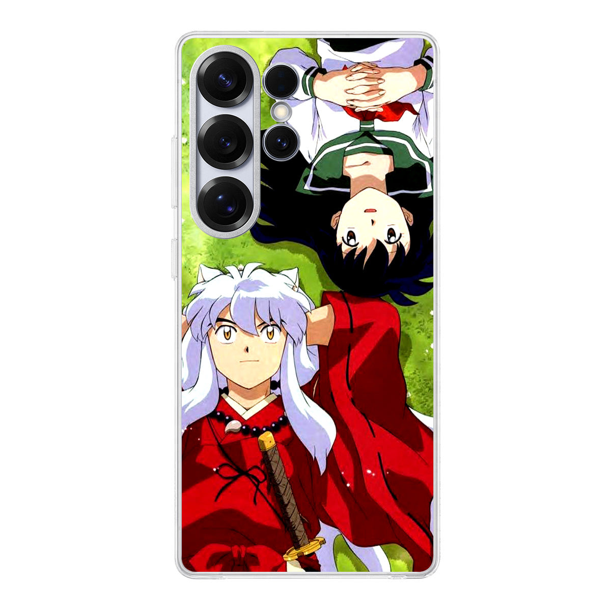 Inuyasha and Kagome Samsung Galaxy S25 Ultra Case