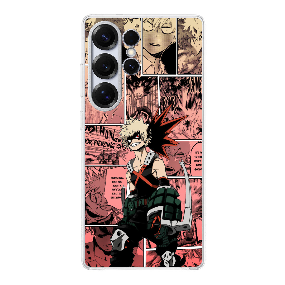 Katsuki Bakugo Samsung Galaxy S25 Ultra Case