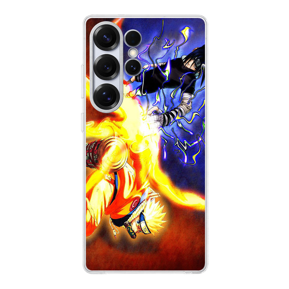 Naruto Vs Sasuke Samsung Galaxy S25 Ultra Case