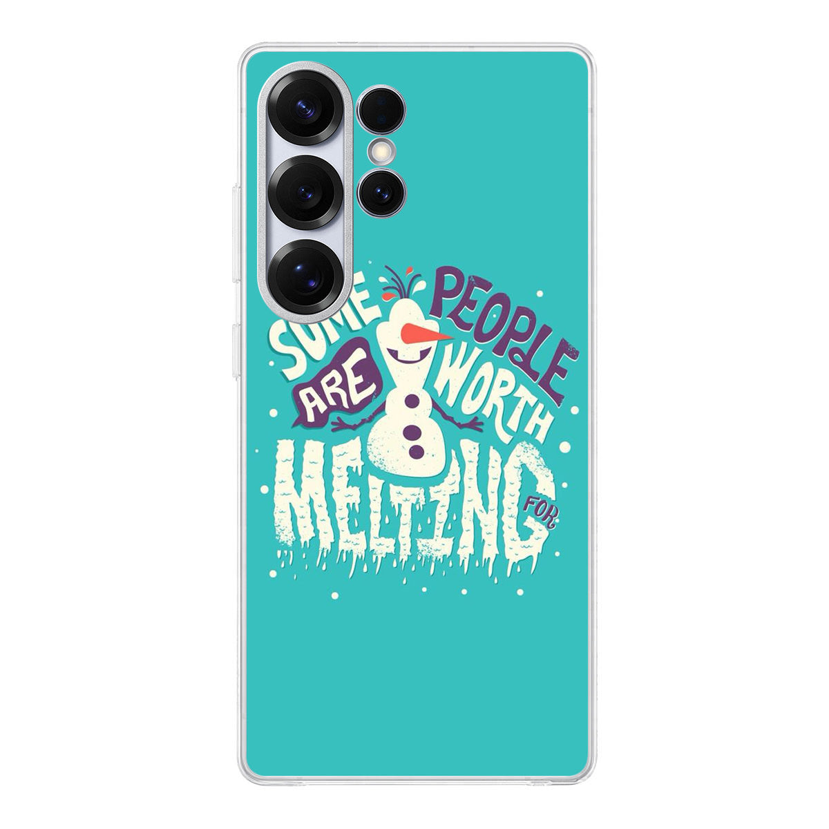 Olaf Frozen Is Melting Samsung Galaxy S25 Ultra Case