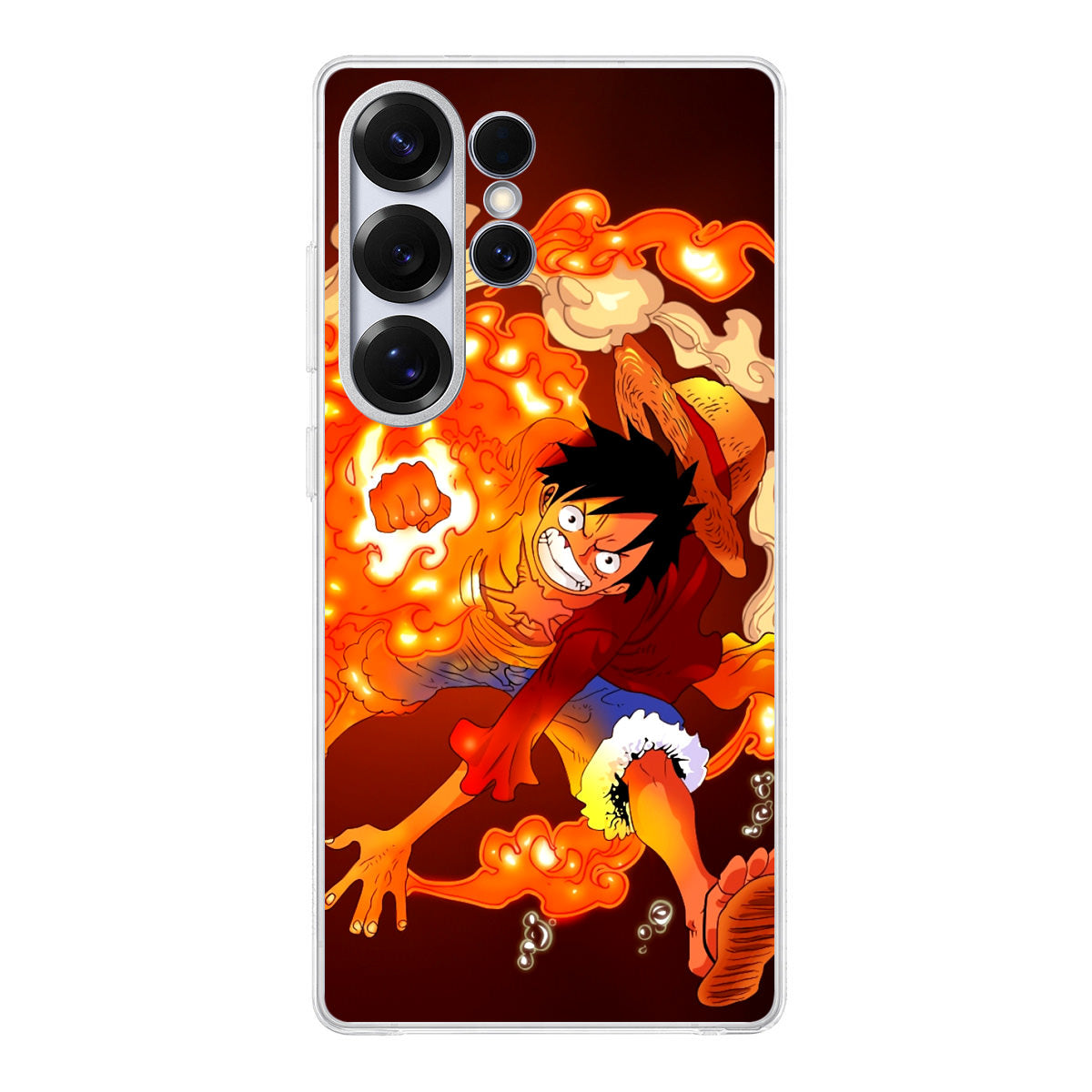 One Piece Luffy Red Hawk Samsung Galaxy S25 Ultra Case