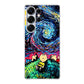 Peanuts At Starry Night Samsung Galaxy S25 Ultra Case