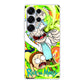 Rick And Morty Shoot Portal Gun Samsung Galaxy S25 Ultra Case