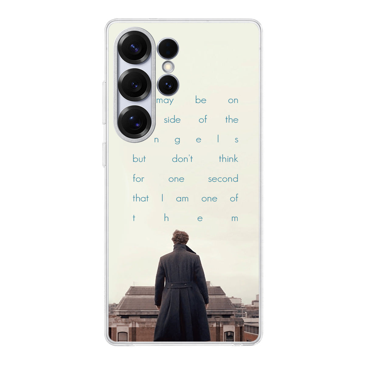 Sherlock Holmes Quote Samsung Galaxy S25 Ultra Case