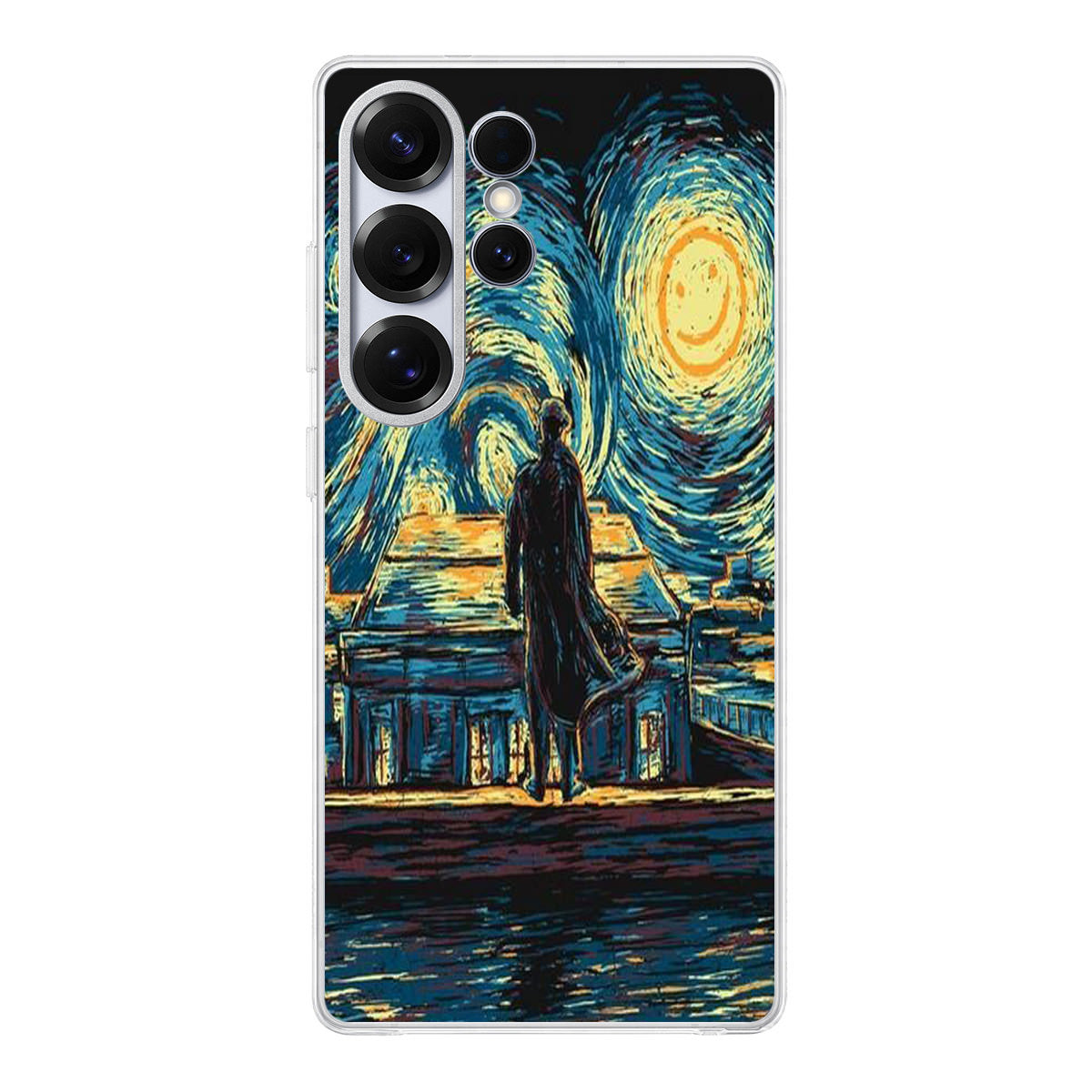 Sherlock Starry Night Samsung Galaxy S25 Ultra Case