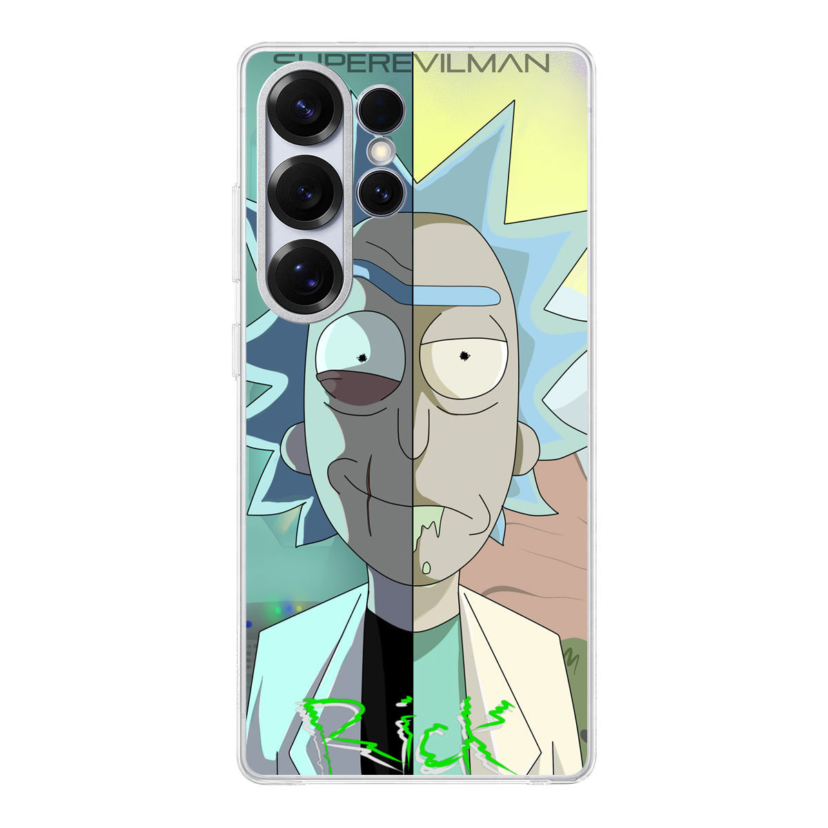 Super Evil Man Rick And Rick Samsung Galaxy S25 Ultra Case