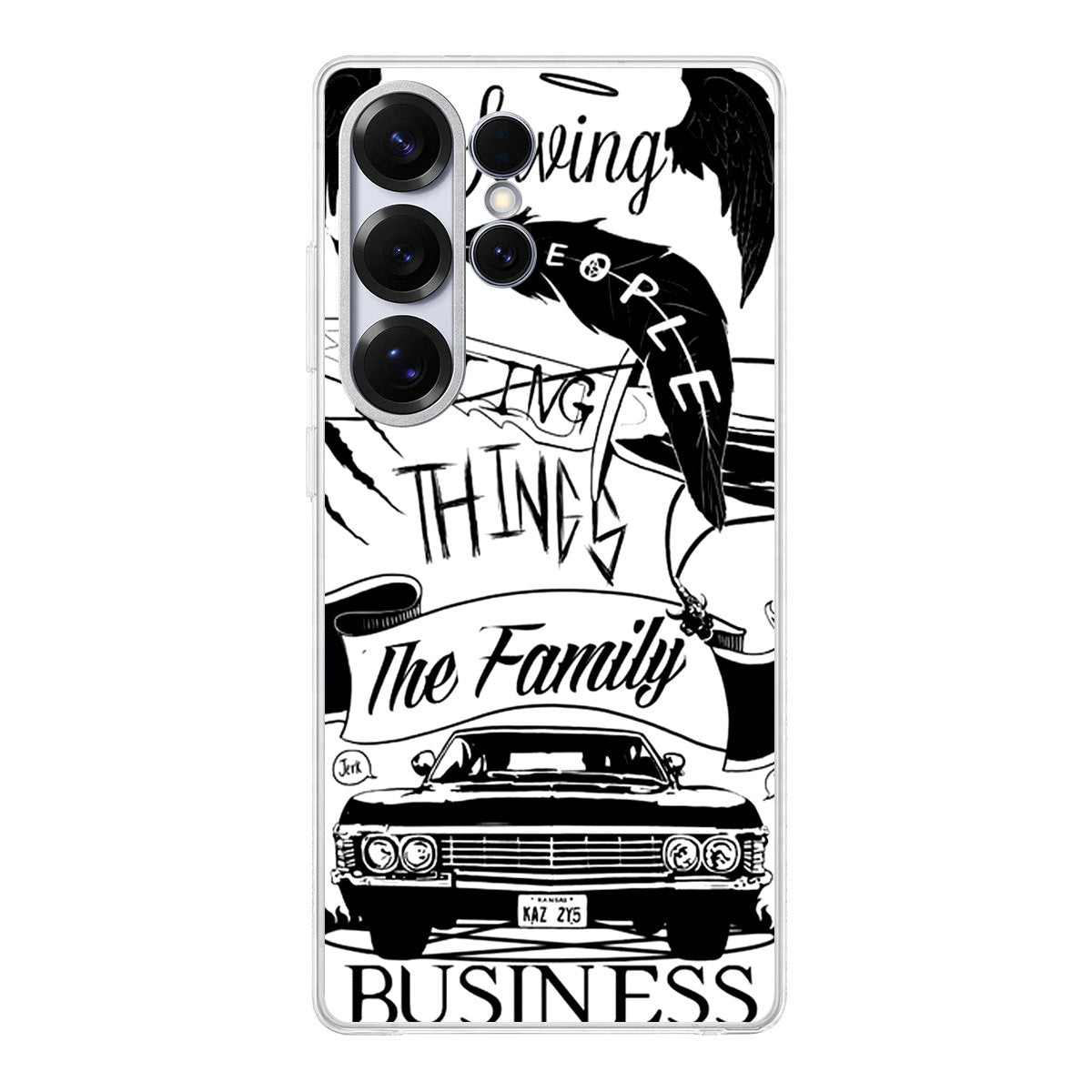 Supernatural Family Business Saving People Samsung Galaxy S25 Ultra Case