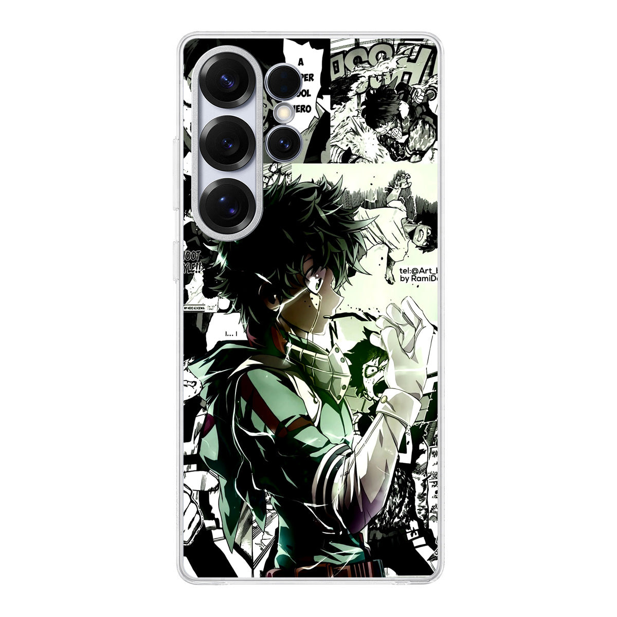 The Deku Who Gives It His All Samsung Galaxy S25 Ultra Case