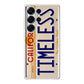 Back to the Future License Plate Timeless Samsung Galaxy S25 Ultra Case