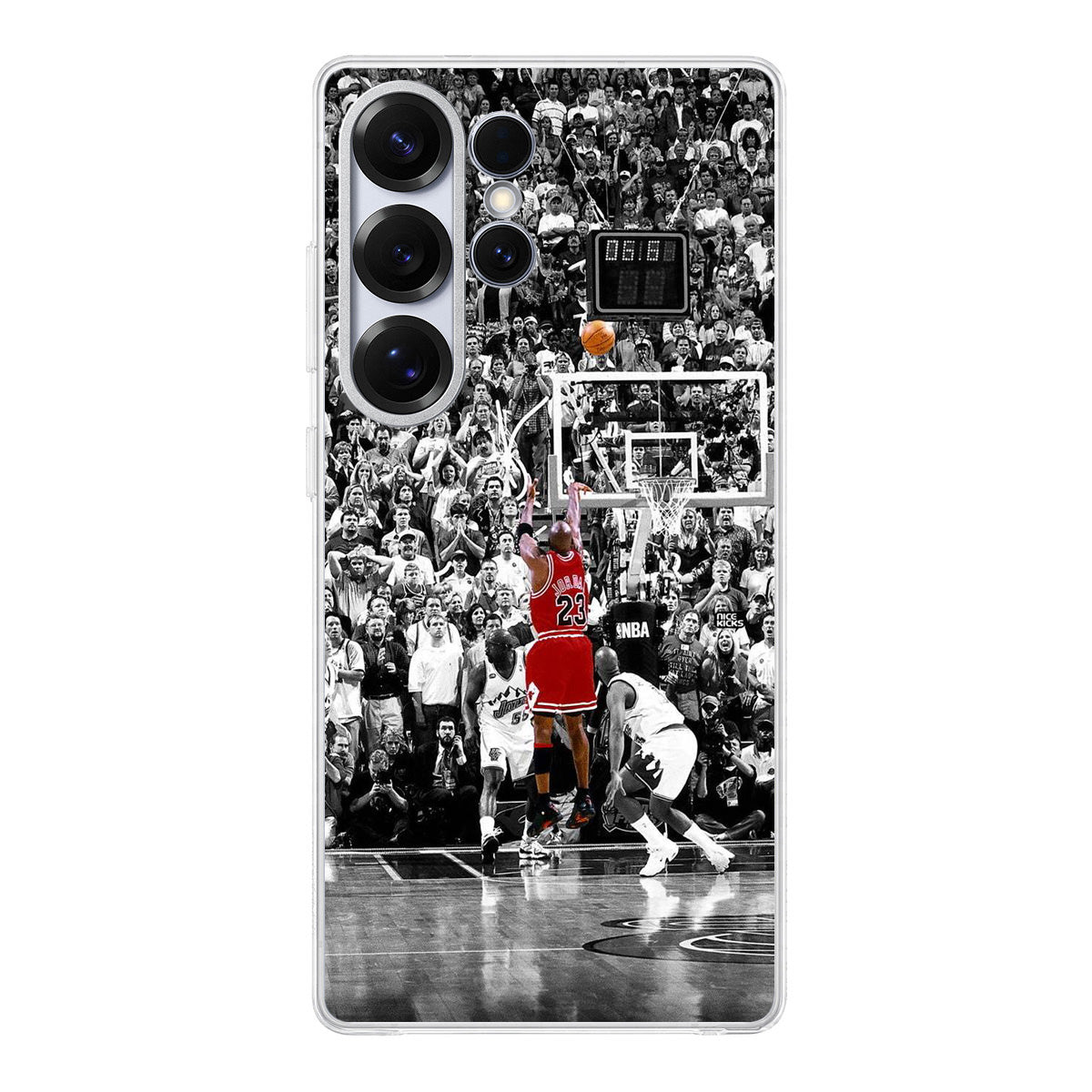 Michael Jordan Epic Shoot - Iconic Basketball Case | Galaxy S25 Ultra Case