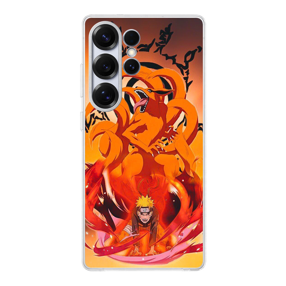 Naruto And Kurama Release Seal Samsung Galaxy S25 Ultra Case