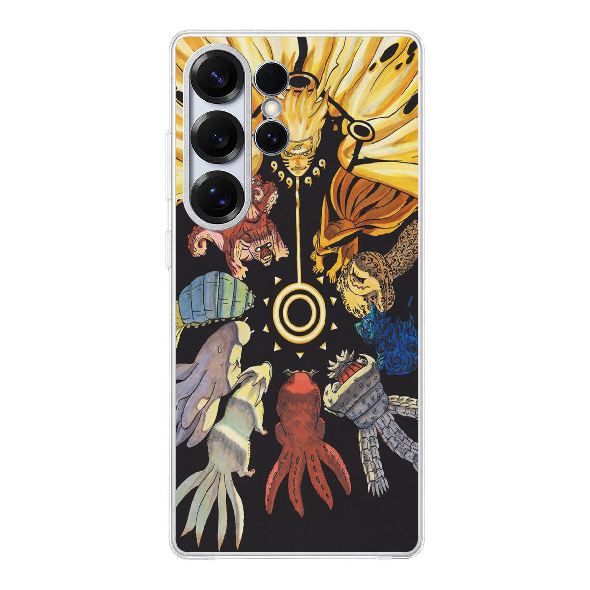 Naruto And The Tailed Beasts Samsung Galaxy S25 Ultra Case