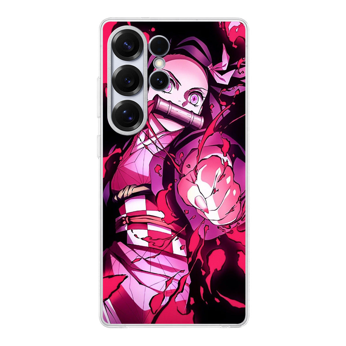 Nezuk0 Blood Demon Art Samsung Galaxy S25 Ultra Case