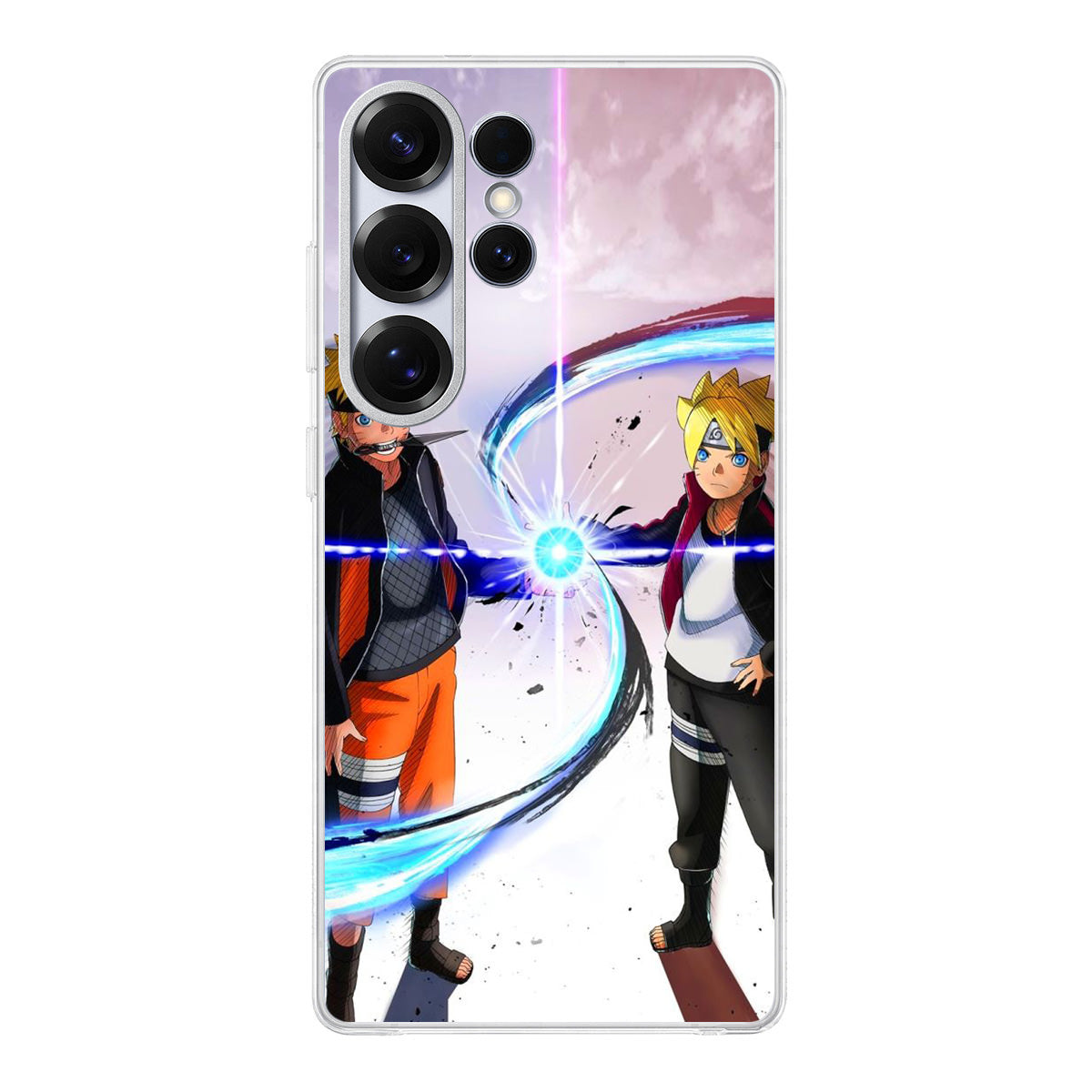 Rasengan Naruto Boruto Two Generation Samsung Galaxy S25 Ultra Case