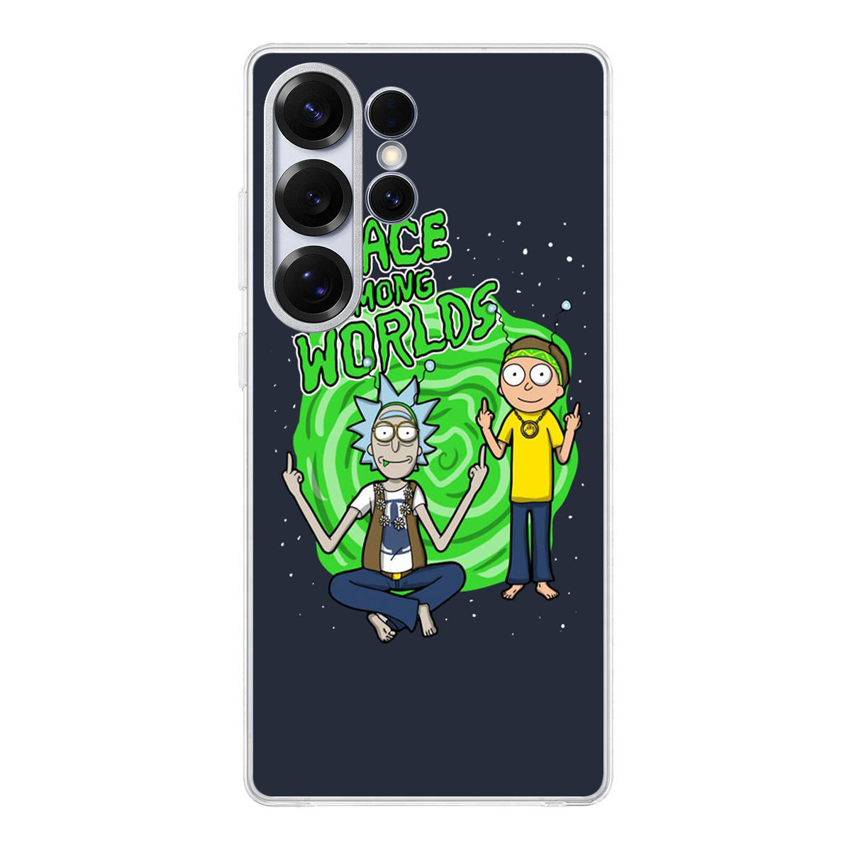 Rick And Morty Peace Among Worlds Samsung Galaxy S25 Ultra Case