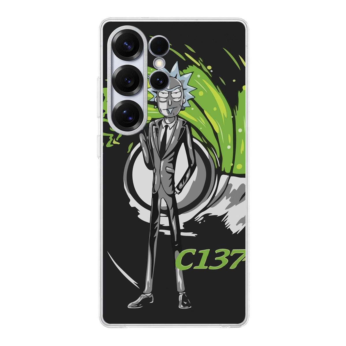 Rick Sanchez Agent C137 Samsung Galaxy S25 Ultra Case