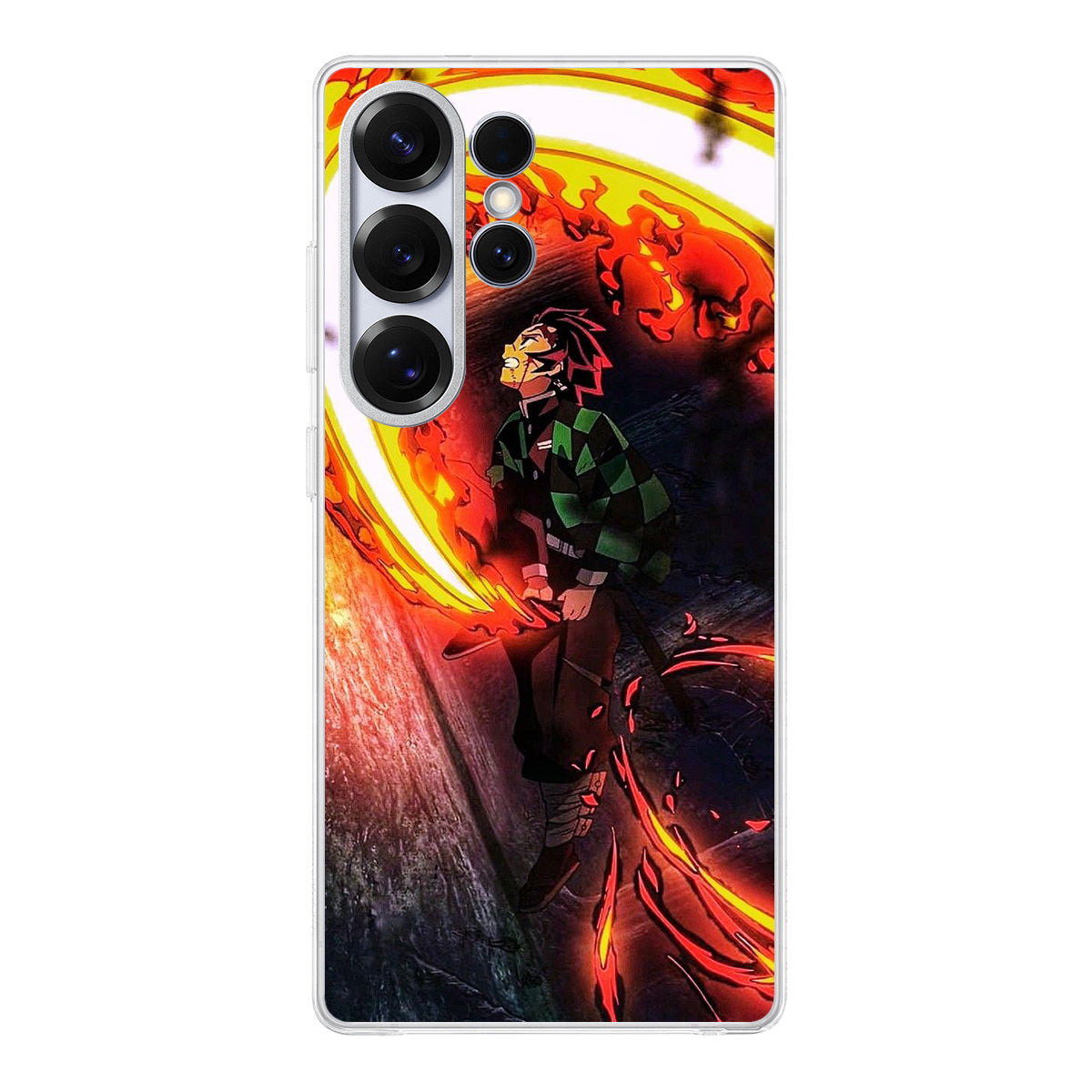 Tanjiro Hinokami Kagura Dance Samsung Galaxy S25 Ultra Case