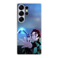 Tanjiro Throws The Sword Samsung Galaxy S25 Ultra Case