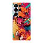 Blazing Fury Charizard Samsung Galaxy S25 Ultra Case