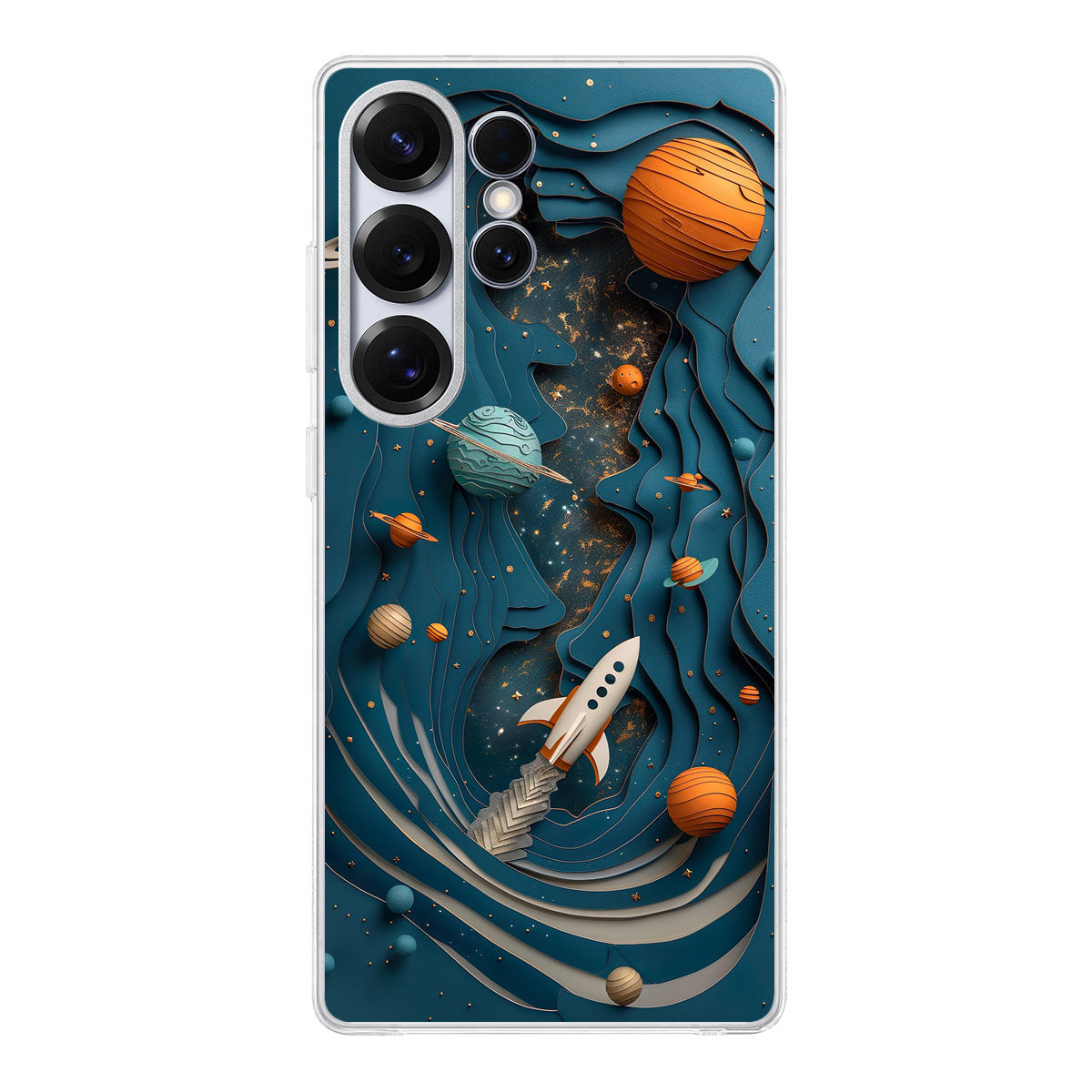 Cardboard Cosmos Samsung Galaxy S25 Ultra Case