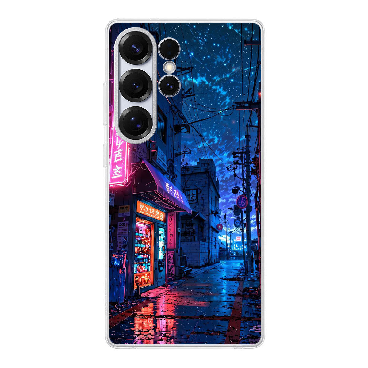 Japan Neon Reverie Samsung Galaxy S25 Ultra Case