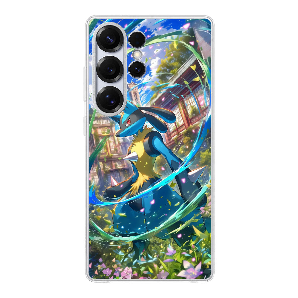 Lucario Precognitive Aura Samsung Galaxy S25 Ultra Case