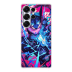 Shadow Surge Greninja Unleashed Samsung Galaxy S25 Ultra Case