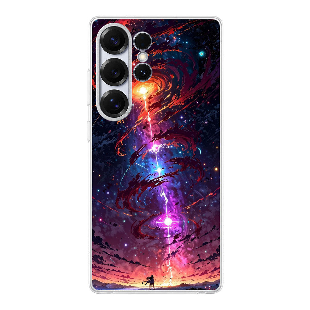 Stargazer at the Axis of Creation Samsung Galaxy S25 Ultra Case