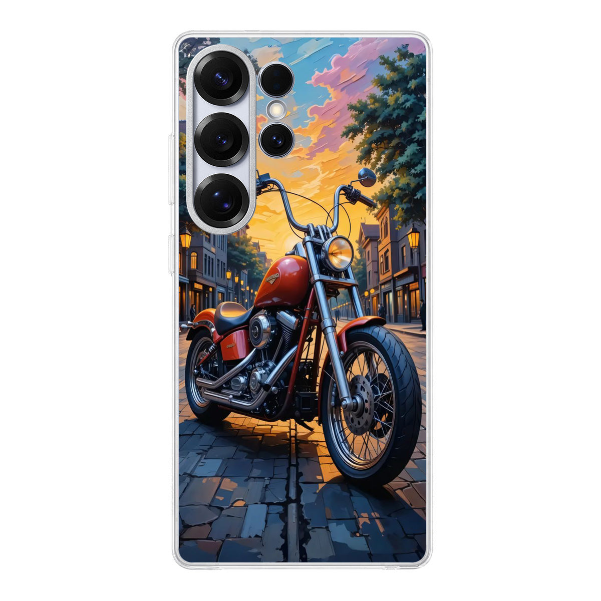 Sunset Thunder Ride Into the Glow Samsung Galaxy S25 Ultra Case