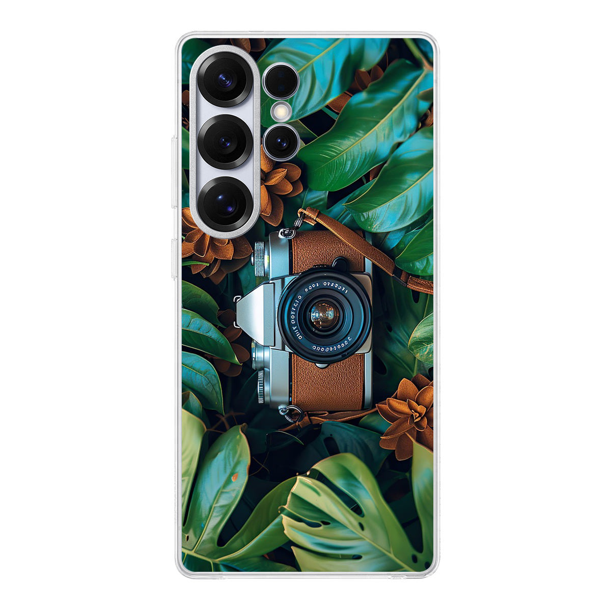 The Lens Between Leaves Samsung Galaxy S25 Ultra Case