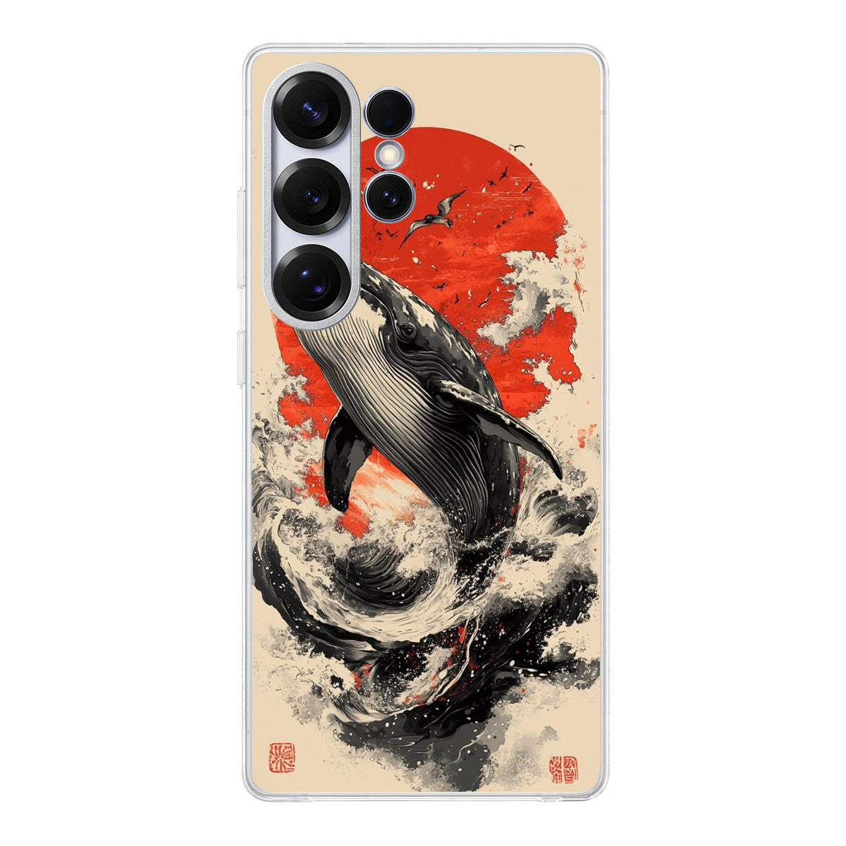 The Whale Rises Samsung Galaxy S25 Ultra Case