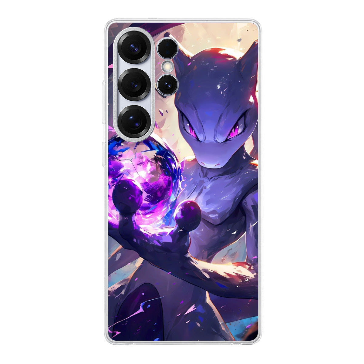 Unexpected Mewtwo Samsung Galaxy S25 Ultra Case