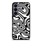 Abstract Black and White Background Samsung Galaxy S26 FE Case