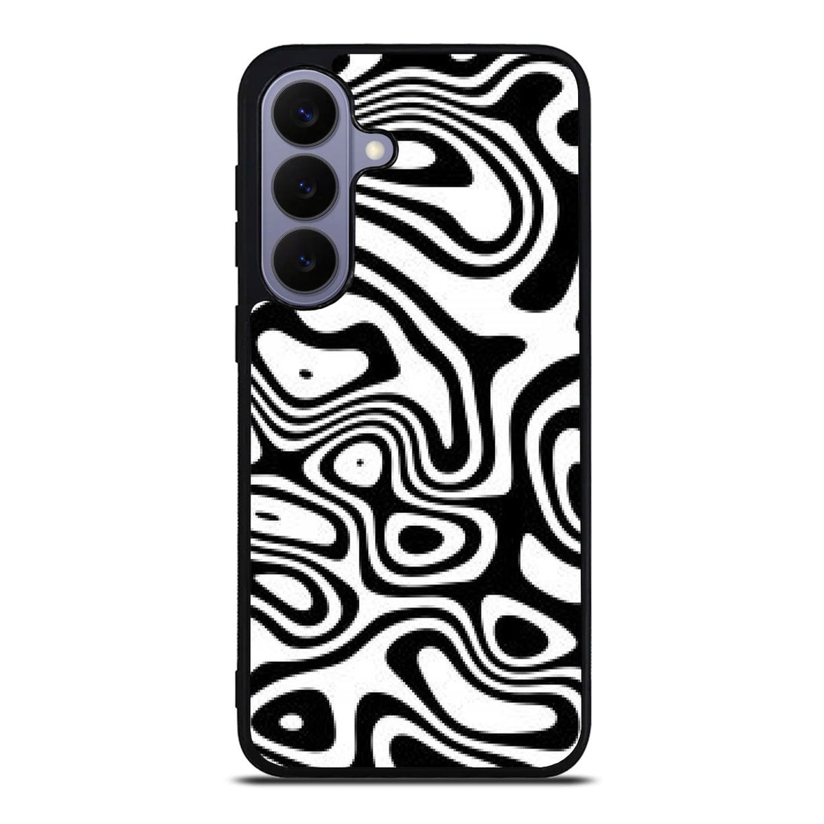 Abstract Black and White Background Samsung Galaxy S26 FE Case