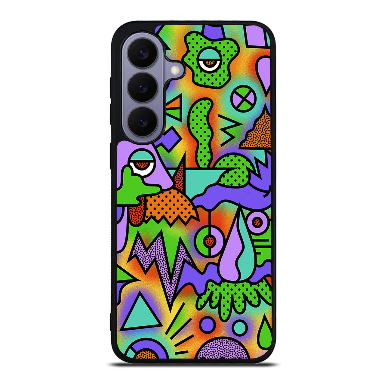 Abstract Colorful Doodle Art Samsung Galaxy S26 / S26 Plus Case