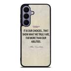 Albus Dumbledore Quote Samsung Galaxy S26 FE Case