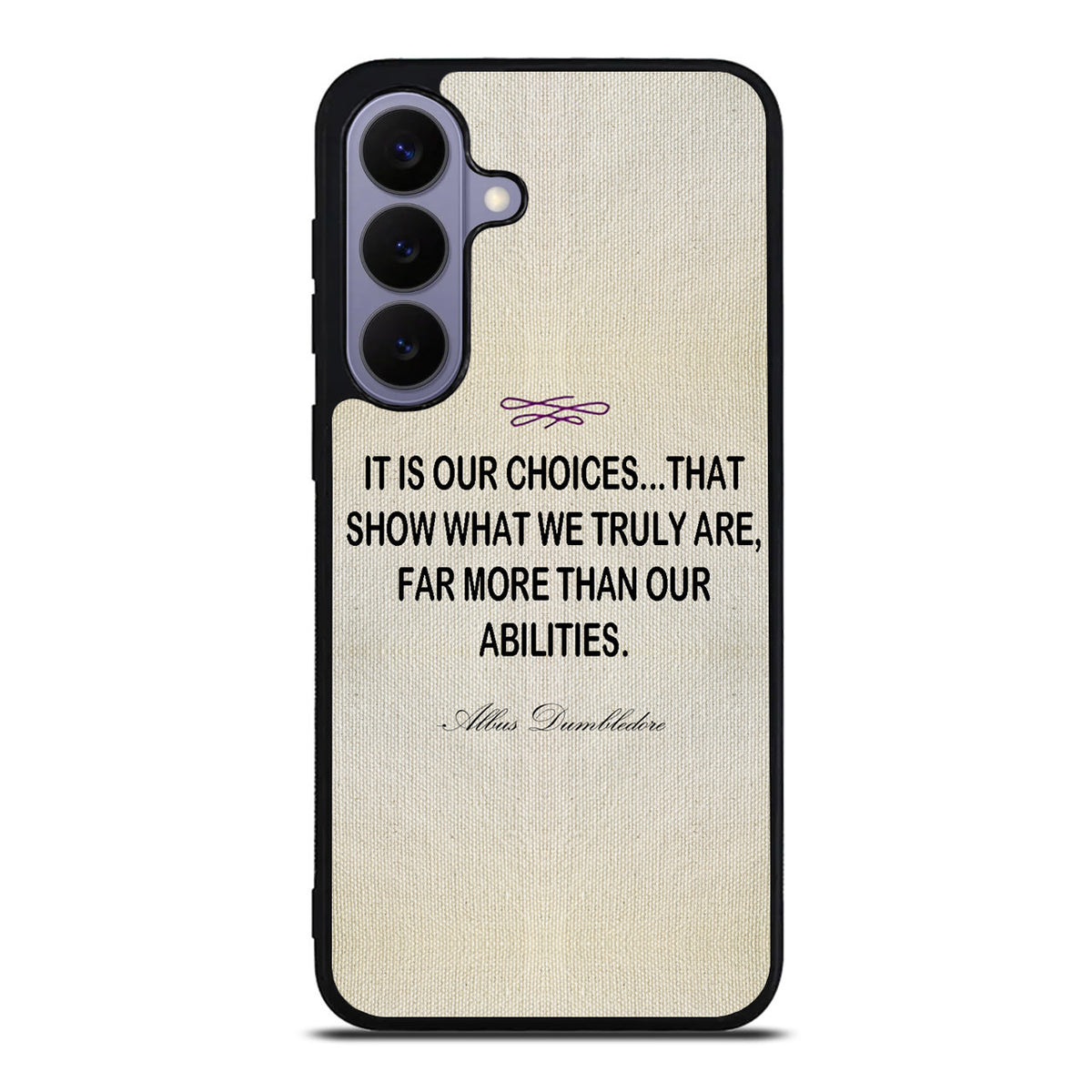 Albus Dumbledore Quote Samsung Galaxy S26 FE Case
