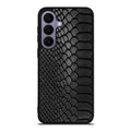Black Snake Skin Texture Samsung Galaxy S26 FE Case