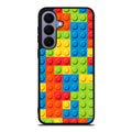 Blocks Rainbow Pattern Samsung Galaxy S26 FE Case
