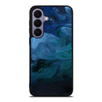 Blue Abstract Art Samsung Galaxy S26 FE Case
