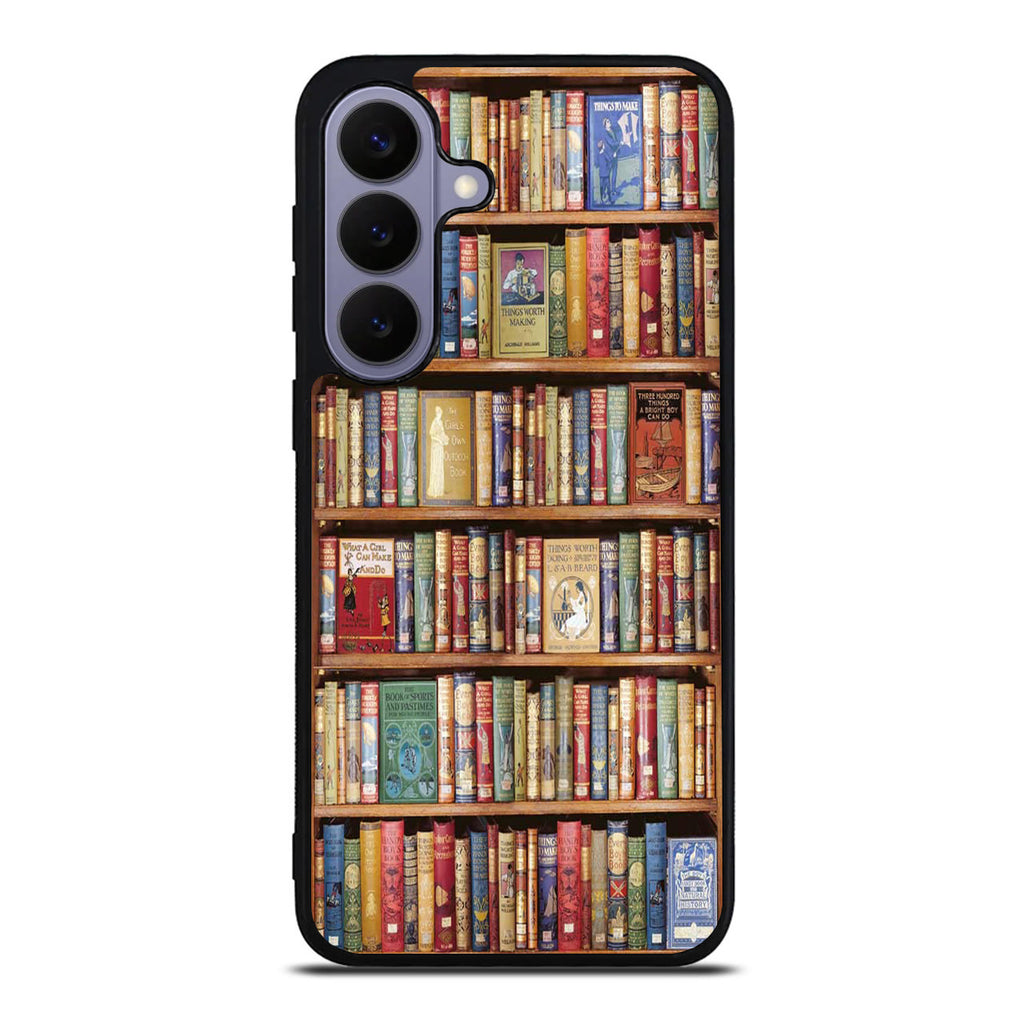 Bookshelf Library Samsung Galaxy S26 FE Case