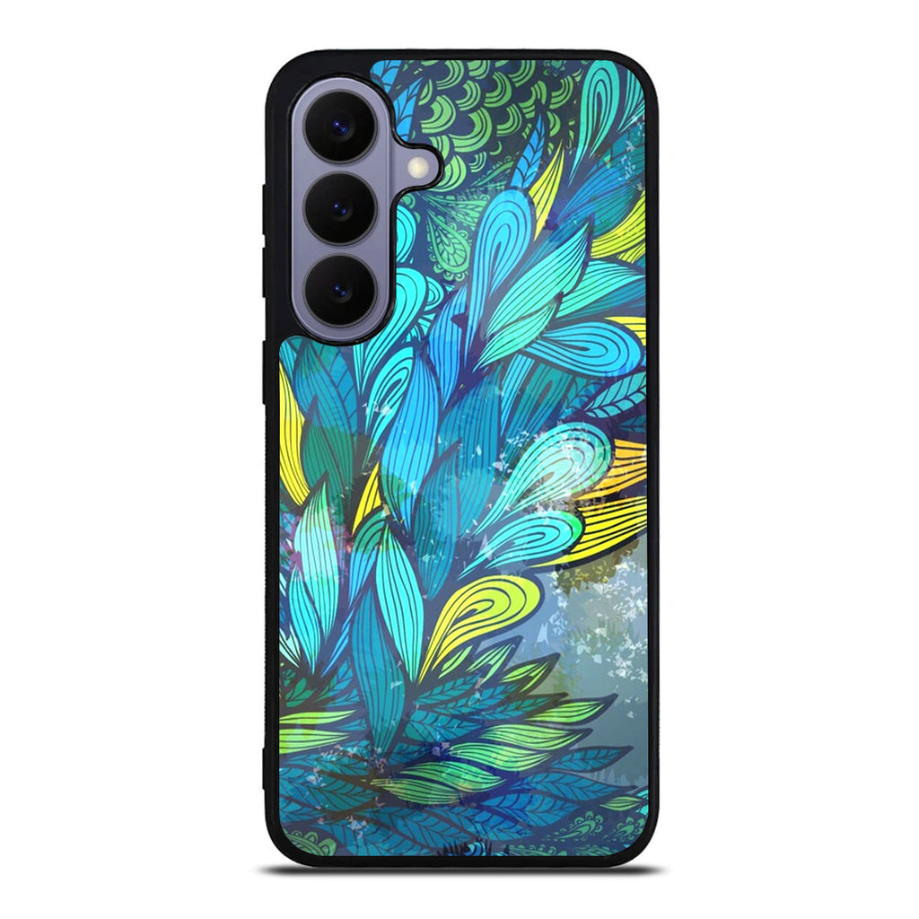 Colorful Art in Blue Samsung Galaxy S26 / S26 Plus Case