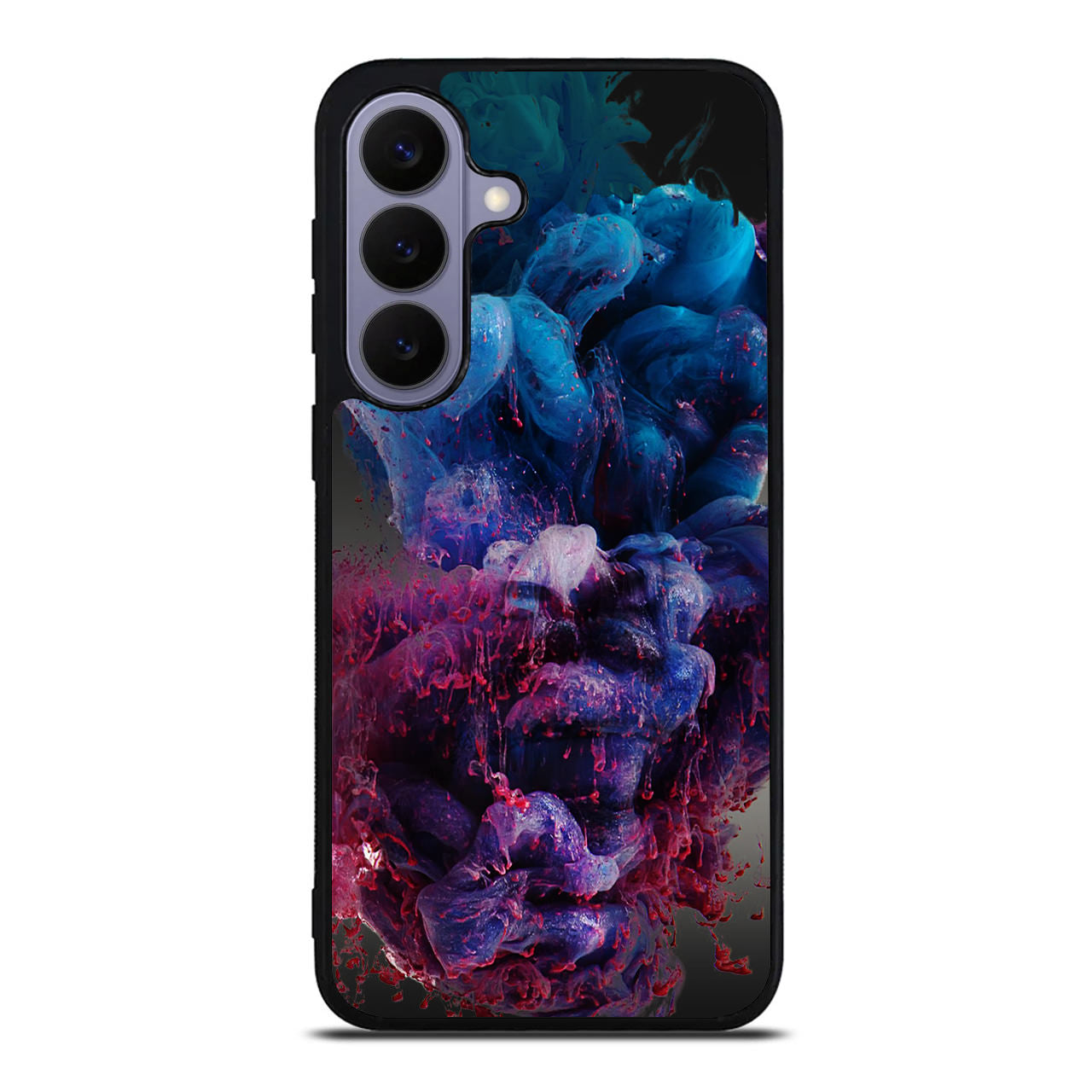 Colorful Dust Art on Black Samsung Galaxy S26 / S26 Plus Case